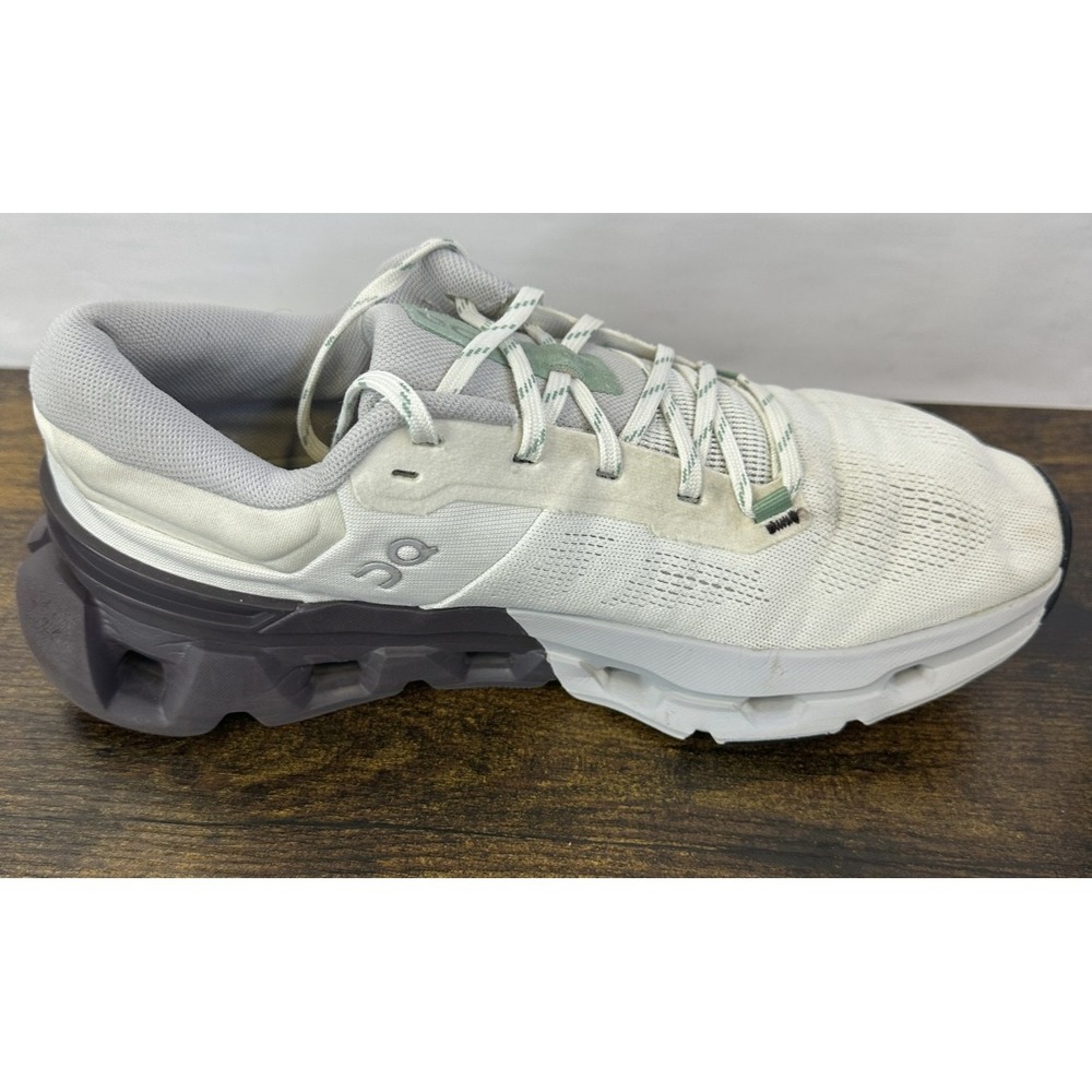 On Cloudflyer 5 White Pebble Mens Running Shoes Size 9 Gym Athletic Stability - Picture 2 of 16
